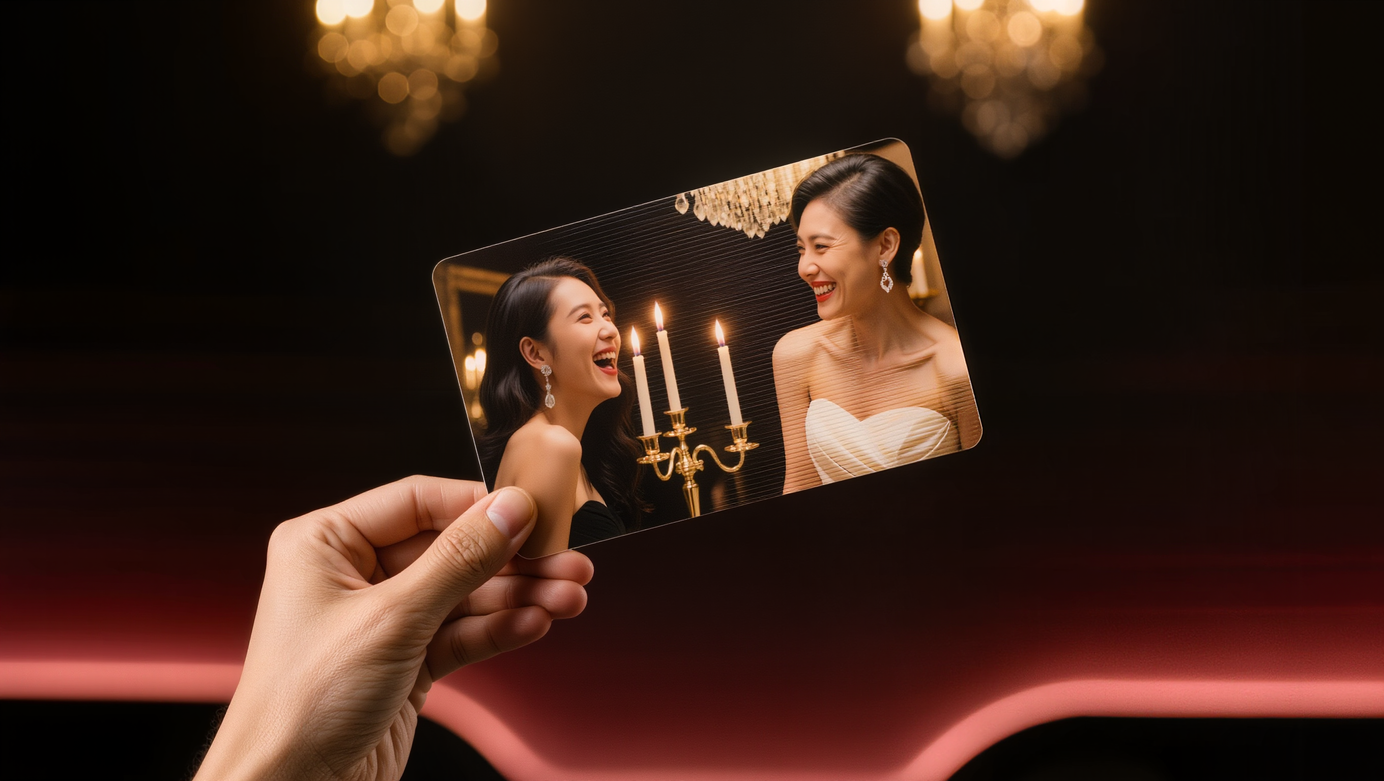 Lenticular 照片成品近拍